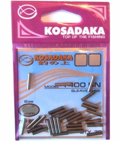 Трубка обжимная 0,6mm (30шт) Kosadaka Трубка обжимная 0,6mm (30шт) Kosadaka