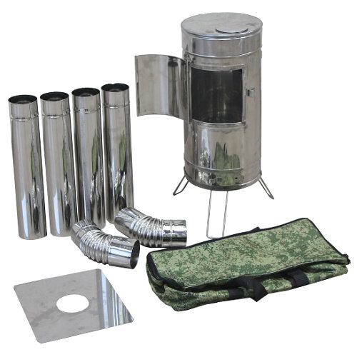 Печка рыбака с экранами Печка рыбака с экранами