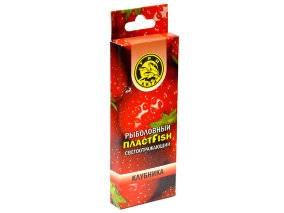 Пластфиш насадочный с блестками КЛУБНИКА Пластфиш насадочный с блестками КЛУБНИКА