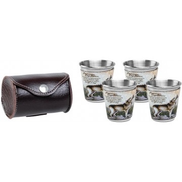 Набор стопок Волк Набор стопок Волк