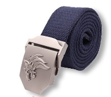 Ремень "Следопыт-Волк", 1400х36 мм, текстиль, синий Ремень "Следопыт-Волк", 1400х36 мм, текстиль, синий