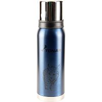 Термос Рысь (2 крышки-кружки),синий Тонар 1200 мл Термос Рысь (2 крышки-кружки),синий Тонар 1200 мл