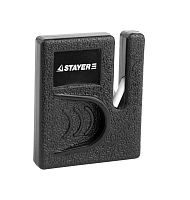 Точилка STAYER "MASTER" для ножей, компактная, керамическая