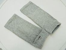 Наколенники из верблюж.шерсти, цв.серый