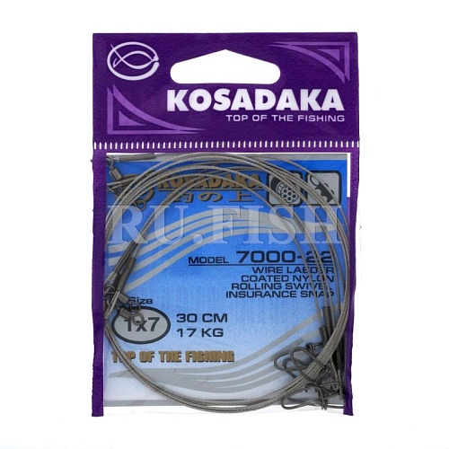 Поводки Classic 1x7 30cm 17kg (5шт.) Поводки Classic 1x7 30cm 17kg (5шт.)