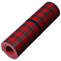 Коврик Decor Шотландка 1800*550*8 красн.
