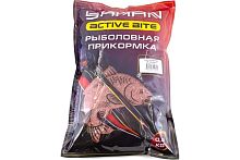 Прикормка Yaman Active Bite Карп (клубника), цв. красный, 900 г. Прикормка Yaman Active Bite Карп (клубника), цв. красный, 900 г.