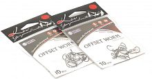 Крючок KOI "OFFSET WORM ", размер 8 (INT), цвет BN, офсетный (10 шт.) Крючок KOI "OFFSET WORM ", размер 8 (INT), цвет BN, офсетный (10 шт.)