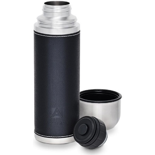 Термос "Арктика" 1000 мл,черный,в кож.оплетке Термос "Арктика" 1000 мл,черный,в кож.оплетке