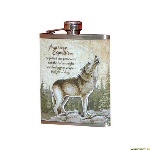 Фляжка "Волк", 210мл Фляжка "Волк", 210мл