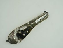 Блесна Сквирского круглоголовая №2 двойная цв. белая/красная Блесна Сквирского круглоголовая №2 двойная цв. белая/красная