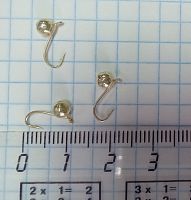 Мормышка Шар/ушко/грань 4 мм Silver 1740 Мормышка Шар/ушко/грань 4 мм Silver 1740