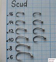 Крючок с напайкой №16 Скуд Крючок с напайкой №16 Скуд