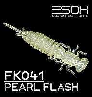 Приманка силиконовая Vibra 1,8"(48мм), вес 0,9гр, цв.Pearl Flash Приманка силиконовая Vibra 1,8"(48мм), вес 0,9гр, цв.Pearl Flash