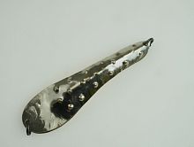 Блесна Сквирского круглоголовая №2 двойная цв.белая/желтая Блесна Сквирского круглоголовая №2 двойная цв.белая/желтая