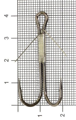 Крючок двойной - незацепляйка V-Double №2/0