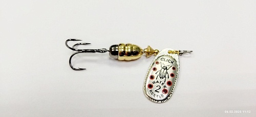 Блесна вращающаяся CLICK LABEL 5,0гр