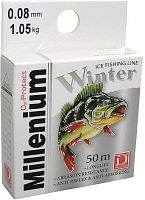 Леска зимняя Dragon Millenium Winter, 50м, 0,20мм Леска зимняя Dragon Millenium Winter, 50м, 0,20мм
