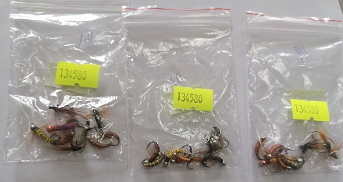 Мухи (набор 10 шт) Мухи (набор 10 шт)