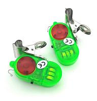 Сигнализатор поклевки светошумовой,зеленый Сигнализатор поклевки светошумовой,зеленый
