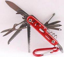 Мультиинструмент с карабином, 12 предметов Мультиинструмент с карабином, 12 предметов