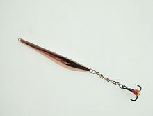 Блесна вертик. Lucky John DOUBLE BLADE с цеп. и тр. 55мм CS