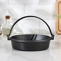 Сковорода походная, чугунная, 20*5,5 см Сковорода походная, чугунная, 20*5,5 см