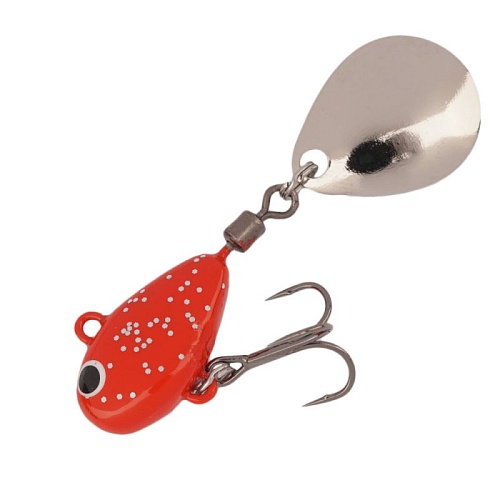 Тейл-спиннер HURRICANE Red glitter 10гр Тейл-спиннер HURRICANE Red glitter 10гр