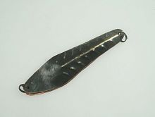 Блесна Сквирского остроголовая №2 двойная  цв. вороненая/красная Блесна Сквирского остроголовая №2 двойная  цв. вороненая/красная