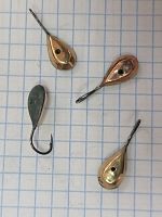 Мормышка Ленковая без намотки № 1 Мормышка Ленковая без намотки № 1