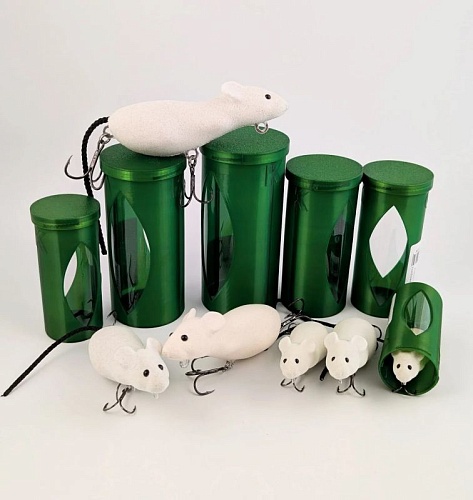 Мышь "Мышара-флок" №2 белая