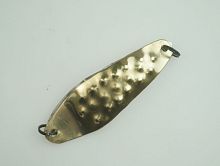 Блесна Сквирского остроголовая №1 двойная цв. желтая/белая