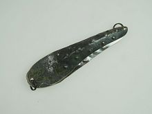 Блесна Сквирского круглоголовая №2 двойная цв. вороненая/белая