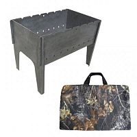 Мангал разборный 2мм, 490*330*400мм, сумка Мангал разборный 2мм, 490*330*400мм, сумка