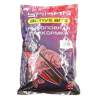 Прикормка Yaman Active Bite Карп (слива), цв. красный, 900 г. Прикормка Yaman Active Bite Карп (слива), цв. красный, 900 г.