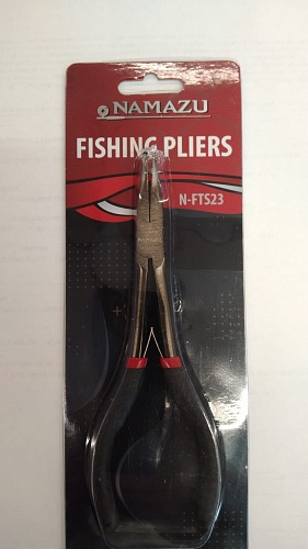 Плоскогубцы рыболовные изогнутые Namazu, L-158 мм Плоскогубцы рыболовные изогнутые Namazu, L-158 мм