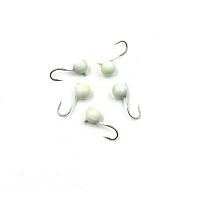 Мормышка вольф. Яман Шар с ушком, р. 3, вес 0,3, цв. фосфор