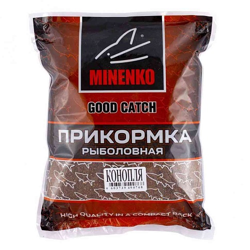 Прикормка MINENKO GOOD CATCH конопля, 700г