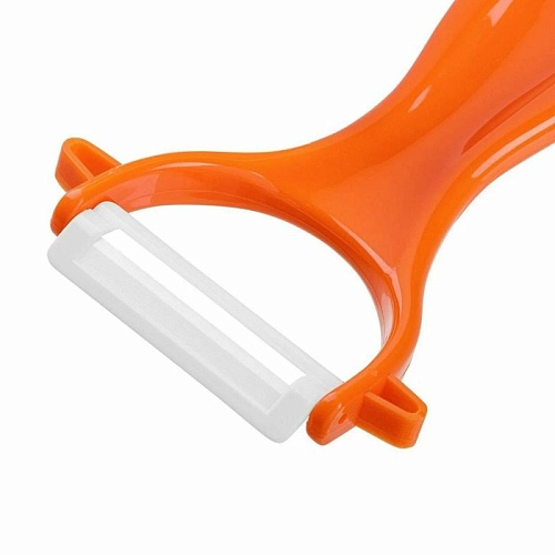 Овощечистка "Samura Inca" (оранжевая), циркониевая