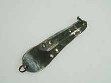 Блесна Сквирского круглоголовая №1 двойная цв. вороненая/белая Блесна Сквирского круглоголовая №1 двойная цв. вороненая/белая