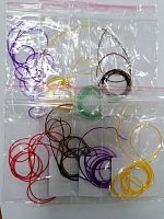 Силиконовая нить, диаметр 0,8 мм, длина 1 м Силиконовая нить, диаметр 0,8 мм, длина 1 м