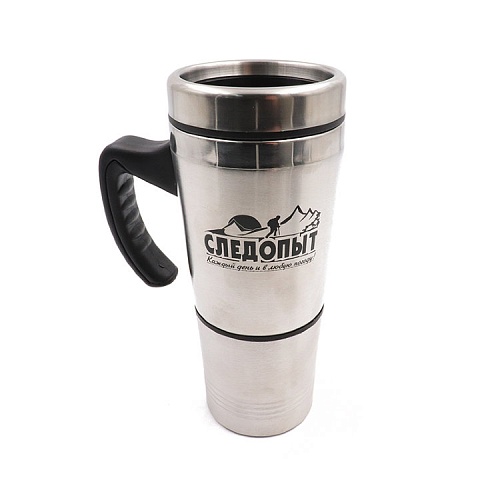 Термокружка двойная "СЛЕДОПЫТ", 330+180 мл Термокружка двойная "СЛЕДОПЫТ", 330+180 мл