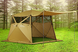 Новинка! Летняя кухня-шатер Higashi Chum Camp Olive!