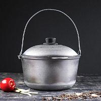 Казан походный с крыш. объем 7л Казан походный с крыш. объем 7л