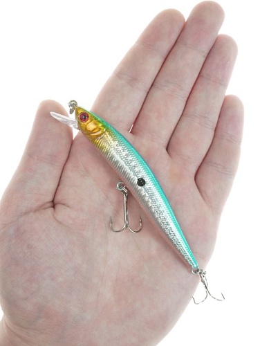 Воблер PROBEROS 10см, 8,4 гр цв.G кр. №8 Воблер PROBEROS 10см, 8,4 гр цв.G кр. №8