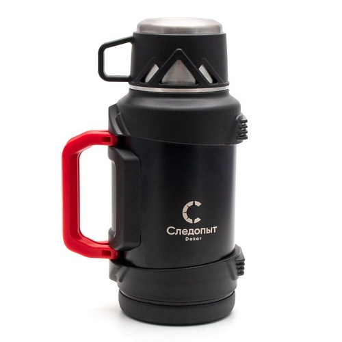Термос СЛЕДОПЫТ-DAKAR, со складными ручками, 1,5 л