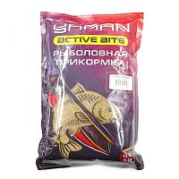 Прикормка Yaman Active Bite Сазан (кукуруза), цв.желтый, 900 г.