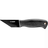 Нож Зубр "ЭКСПЕРТ" сапожный с эргономичной обрез.рукояткой, 185мм