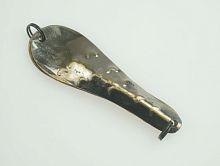 Блесна Сквирского круглоголовая №1 двойная цв.белая/желтая Блесна Сквирского круглоголовая №1 двойная цв.белая/желтая