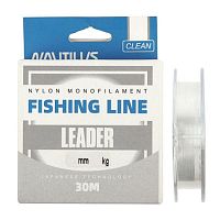 Леска монофильная Nautilus Leader 0.12 мм, 1,6кг, 30м Леска монофильная Nautilus Leader 0.12 мм, 1,6кг, 30м